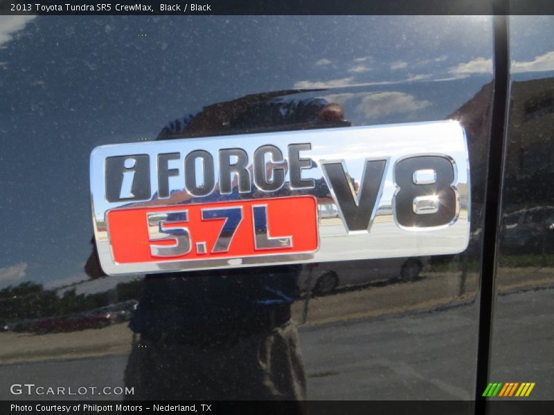 Black / Black 2013 Toyota Tundra SR5 CrewMax