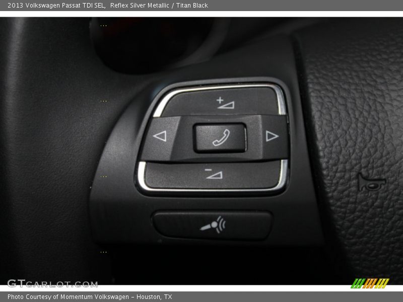 Reflex Silver Metallic / Titan Black 2013 Volkswagen Passat TDI SEL