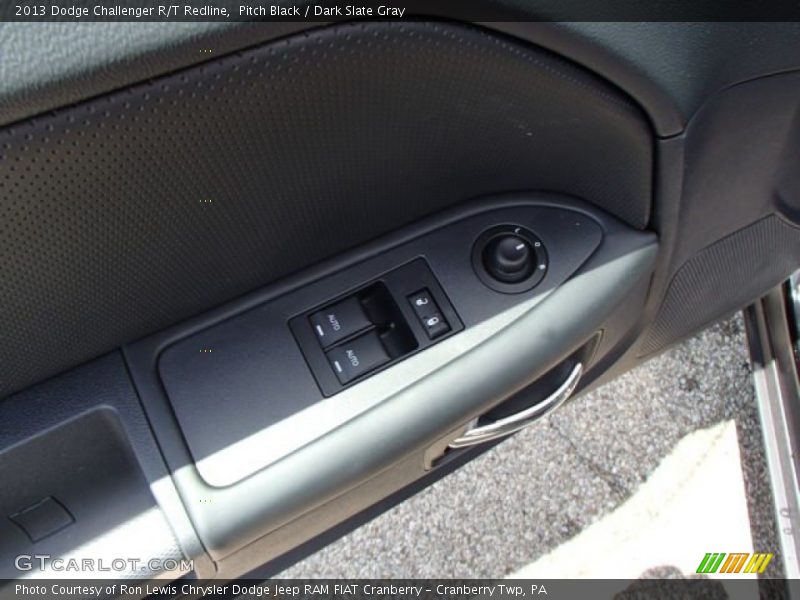 Pitch Black / Dark Slate Gray 2013 Dodge Challenger R/T Redline