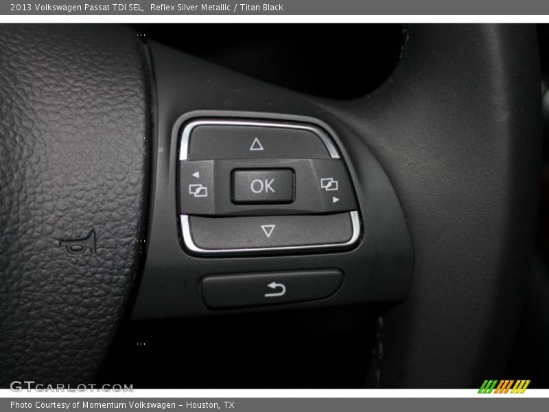 Reflex Silver Metallic / Titan Black 2013 Volkswagen Passat TDI SEL