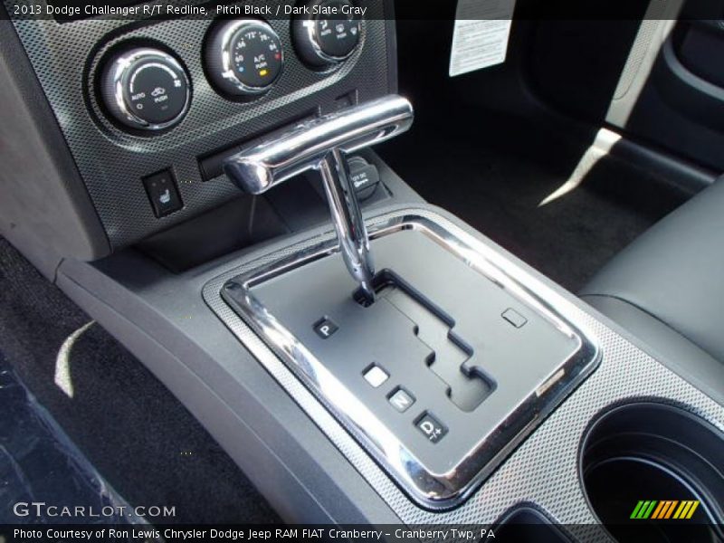 Pitch Black / Dark Slate Gray 2013 Dodge Challenger R/T Redline