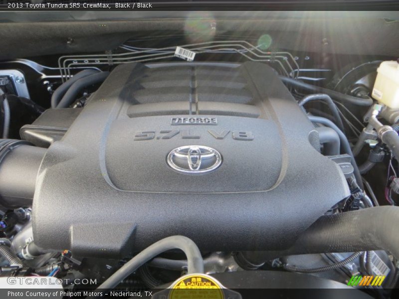 Black / Black 2013 Toyota Tundra SR5 CrewMax