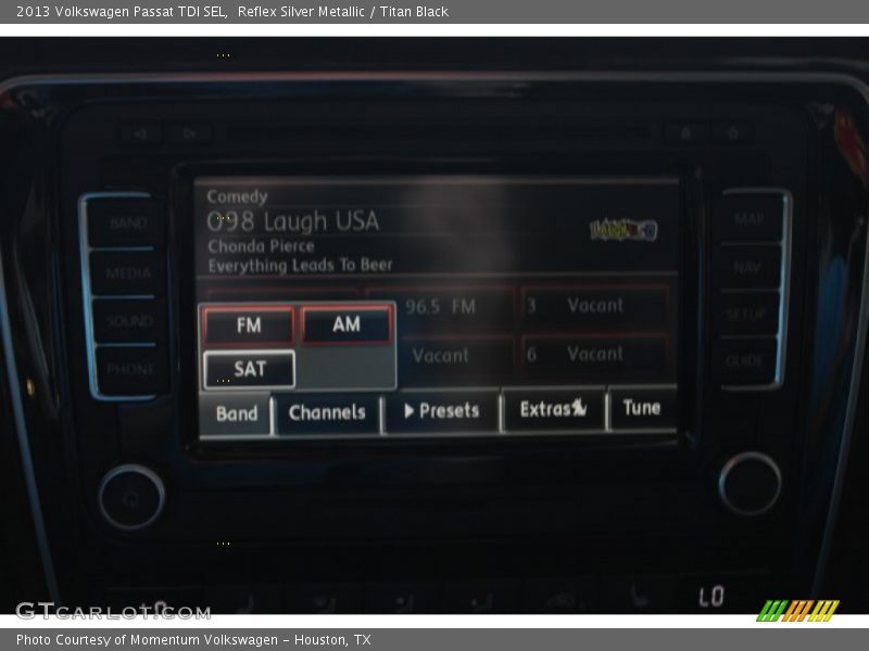 Reflex Silver Metallic / Titan Black 2013 Volkswagen Passat TDI SEL