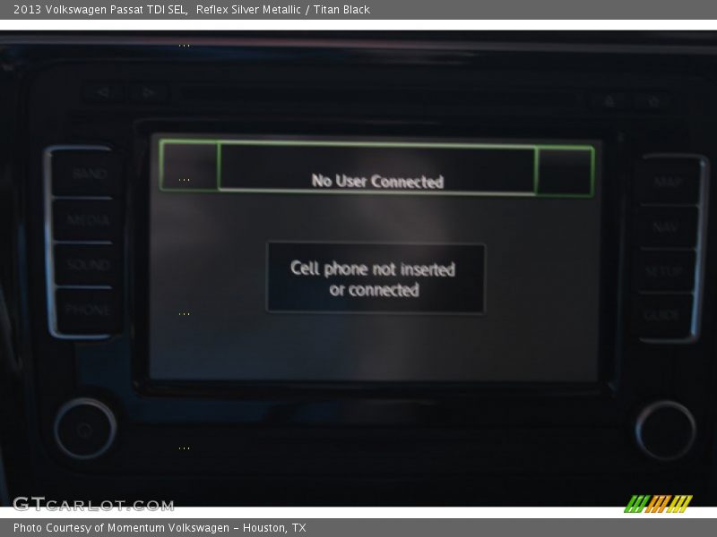 Reflex Silver Metallic / Titan Black 2013 Volkswagen Passat TDI SEL