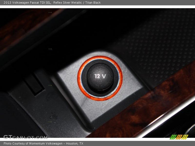 Reflex Silver Metallic / Titan Black 2013 Volkswagen Passat TDI SEL