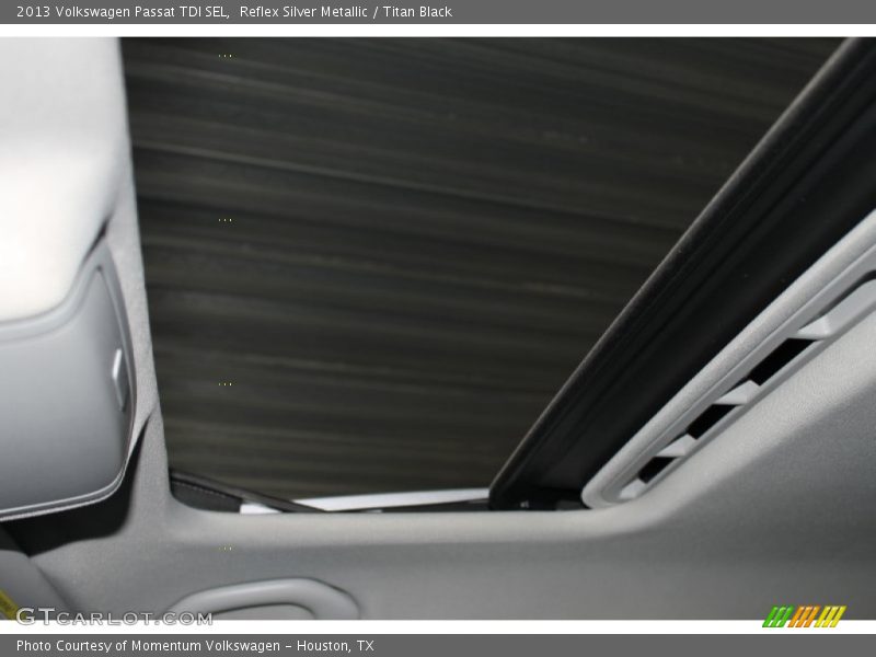 Reflex Silver Metallic / Titan Black 2013 Volkswagen Passat TDI SEL