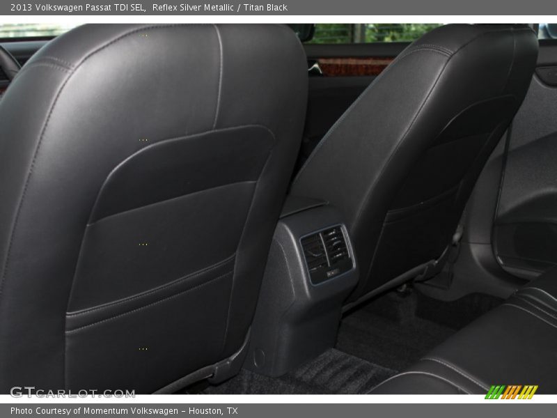 Reflex Silver Metallic / Titan Black 2013 Volkswagen Passat TDI SEL