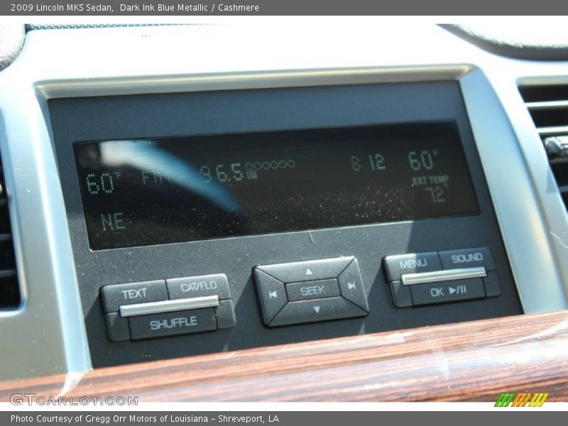 Dark Ink Blue Metallic / Cashmere 2009 Lincoln MKS Sedan