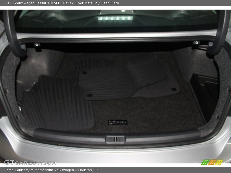 Reflex Silver Metallic / Titan Black 2013 Volkswagen Passat TDI SEL