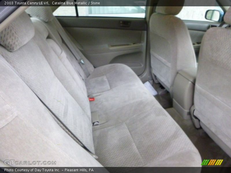 Catalina Blue Metallic / Stone 2003 Toyota Camry LE V6