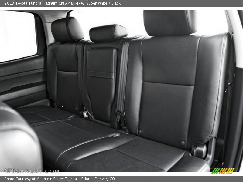 Super White / Black 2013 Toyota Tundra Platinum CrewMax 4x4