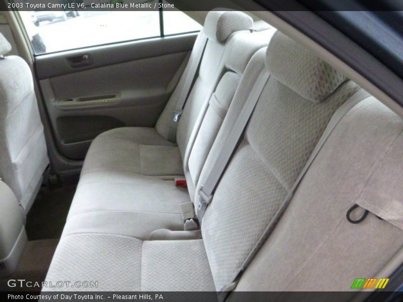 Catalina Blue Metallic / Stone 2003 Toyota Camry LE V6