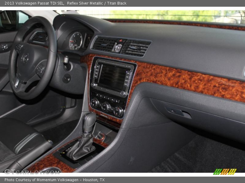 Reflex Silver Metallic / Titan Black 2013 Volkswagen Passat TDI SEL
