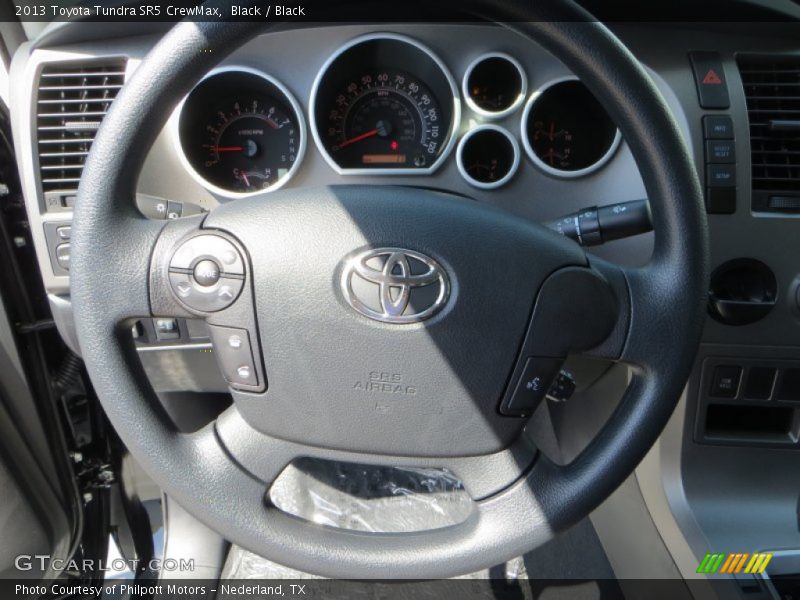 Black / Black 2013 Toyota Tundra SR5 CrewMax