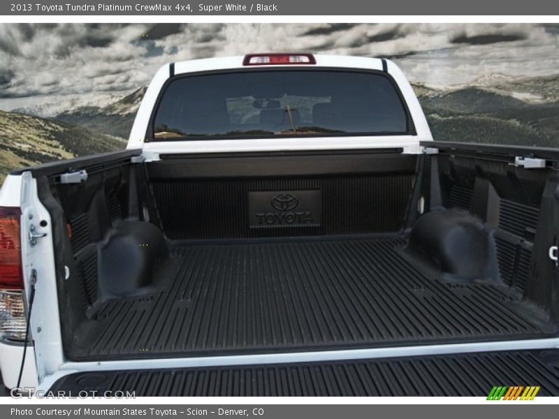 Super White / Black 2013 Toyota Tundra Platinum CrewMax 4x4
