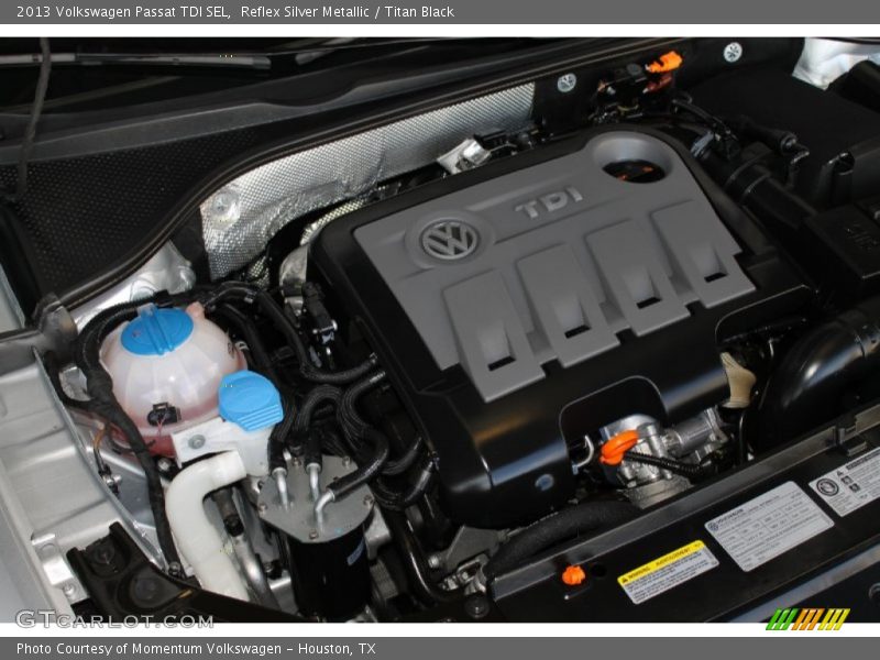 Reflex Silver Metallic / Titan Black 2013 Volkswagen Passat TDI SEL