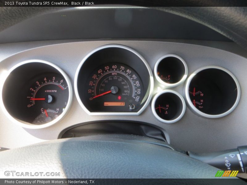 Black / Black 2013 Toyota Tundra SR5 CrewMax