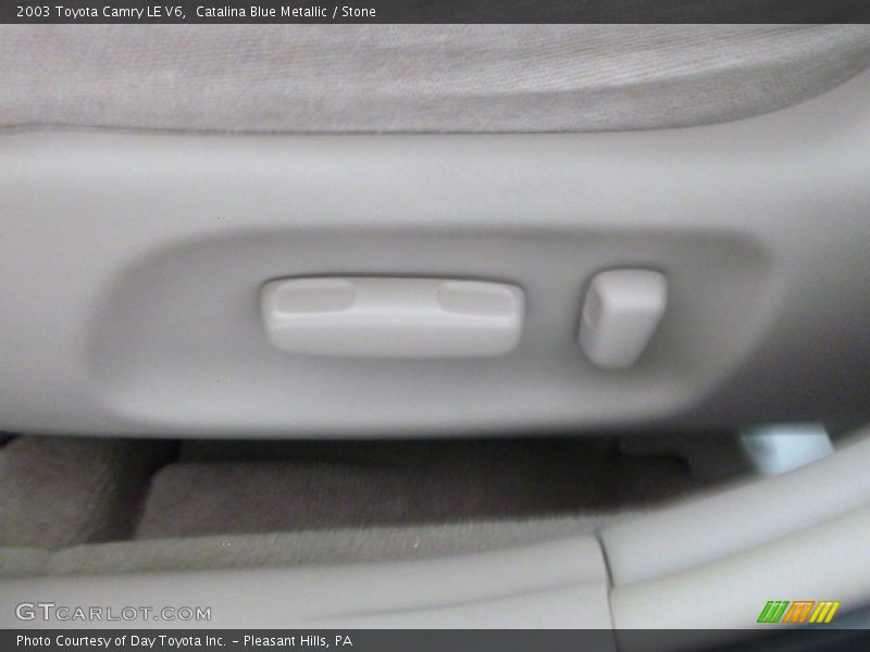 Catalina Blue Metallic / Stone 2003 Toyota Camry LE V6