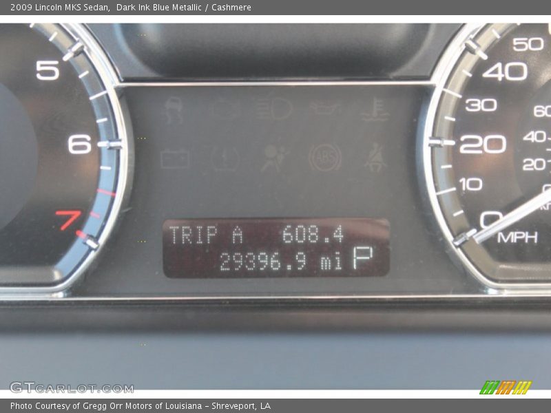 Dark Ink Blue Metallic / Cashmere 2009 Lincoln MKS Sedan