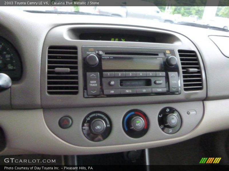Catalina Blue Metallic / Stone 2003 Toyota Camry LE V6