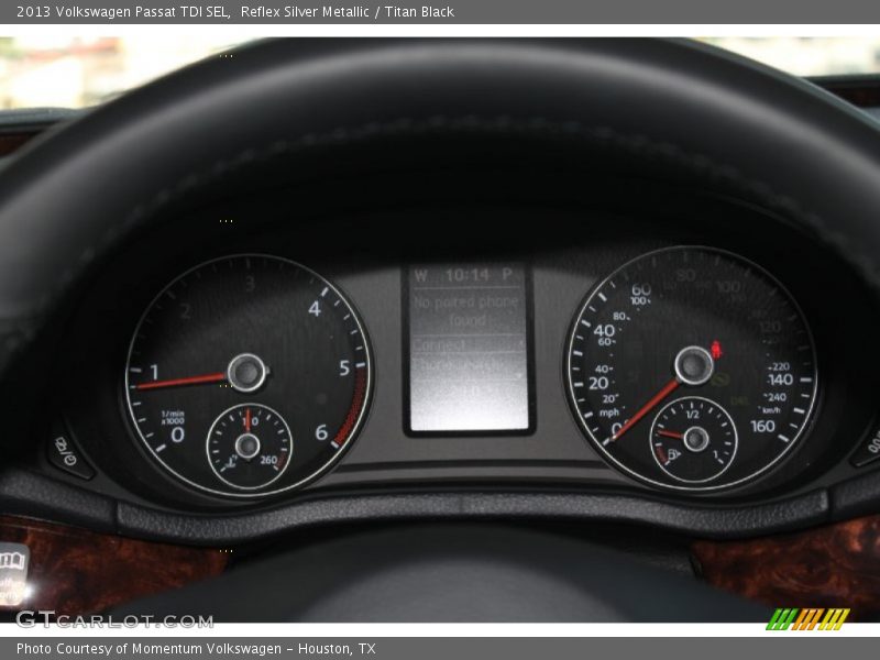 Reflex Silver Metallic / Titan Black 2013 Volkswagen Passat TDI SEL