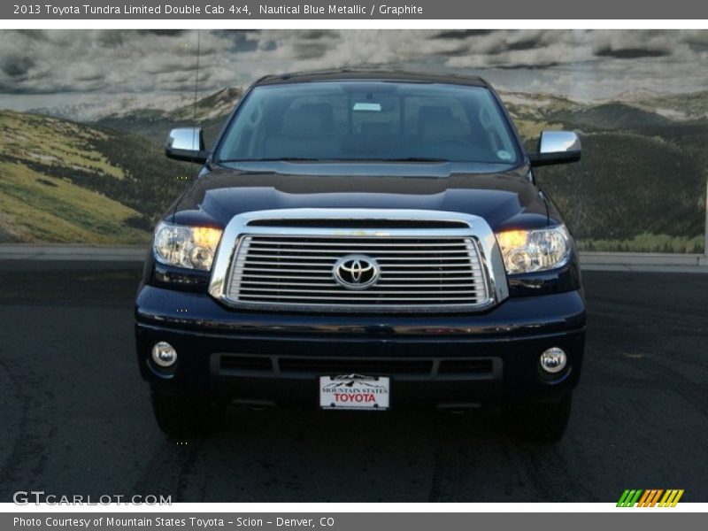Nautical Blue Metallic / Graphite 2013 Toyota Tundra Limited Double Cab 4x4