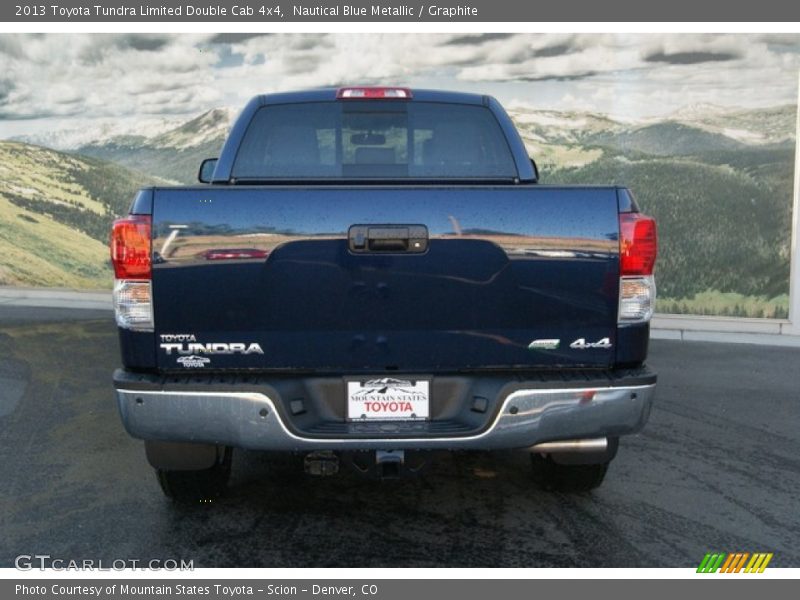 Nautical Blue Metallic / Graphite 2013 Toyota Tundra Limited Double Cab 4x4