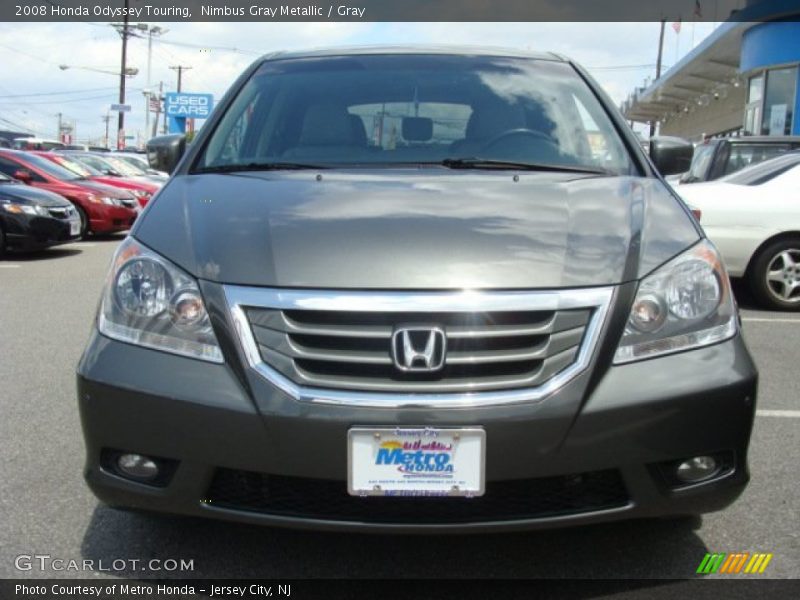 Nimbus Gray Metallic / Gray 2008 Honda Odyssey Touring