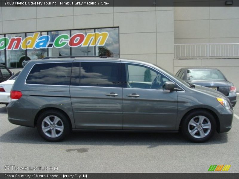 Nimbus Gray Metallic / Gray 2008 Honda Odyssey Touring