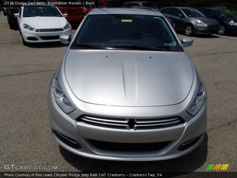 Bright Silver Metallic / Black 2013 Dodge Dart Aero
