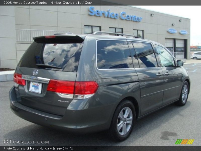 Nimbus Gray Metallic / Gray 2008 Honda Odyssey Touring