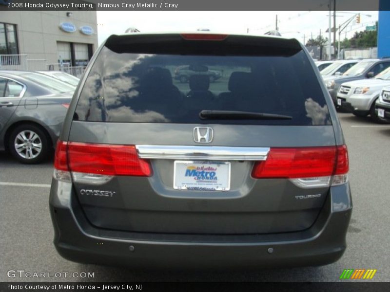 Nimbus Gray Metallic / Gray 2008 Honda Odyssey Touring