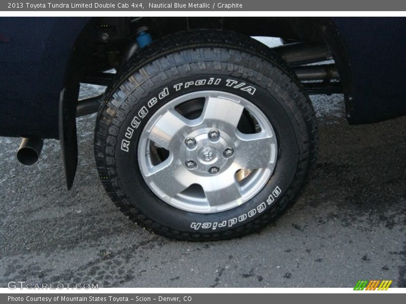 Nautical Blue Metallic / Graphite 2013 Toyota Tundra Limited Double Cab 4x4