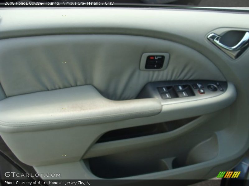 Nimbus Gray Metallic / Gray 2008 Honda Odyssey Touring