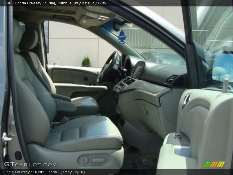 Nimbus Gray Metallic / Gray 2008 Honda Odyssey Touring