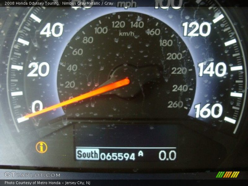 Nimbus Gray Metallic / Gray 2008 Honda Odyssey Touring