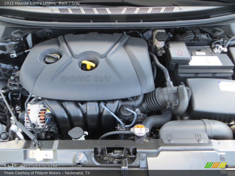 Black / Gray 2013 Hyundai Elantra Limited
