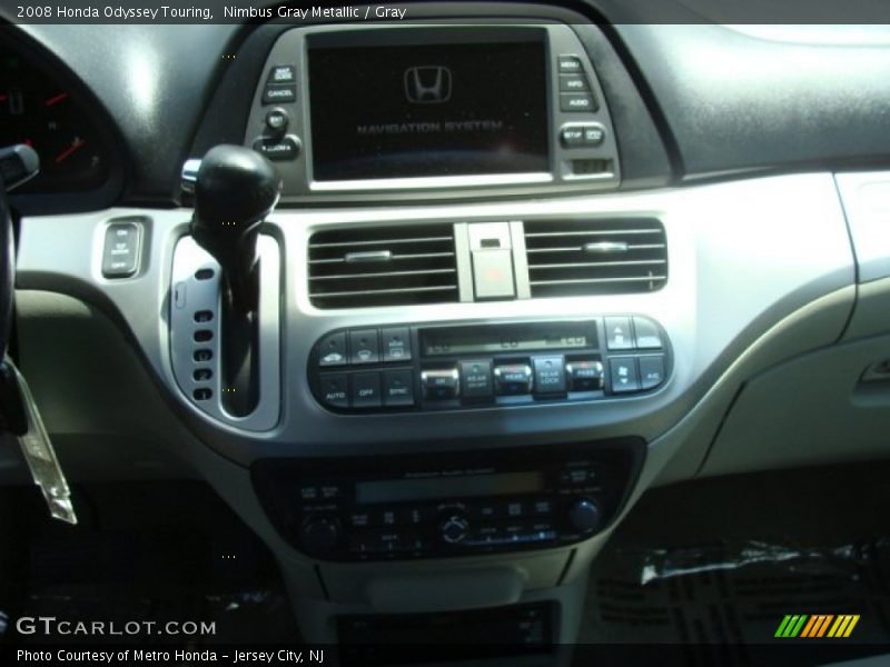 Nimbus Gray Metallic / Gray 2008 Honda Odyssey Touring