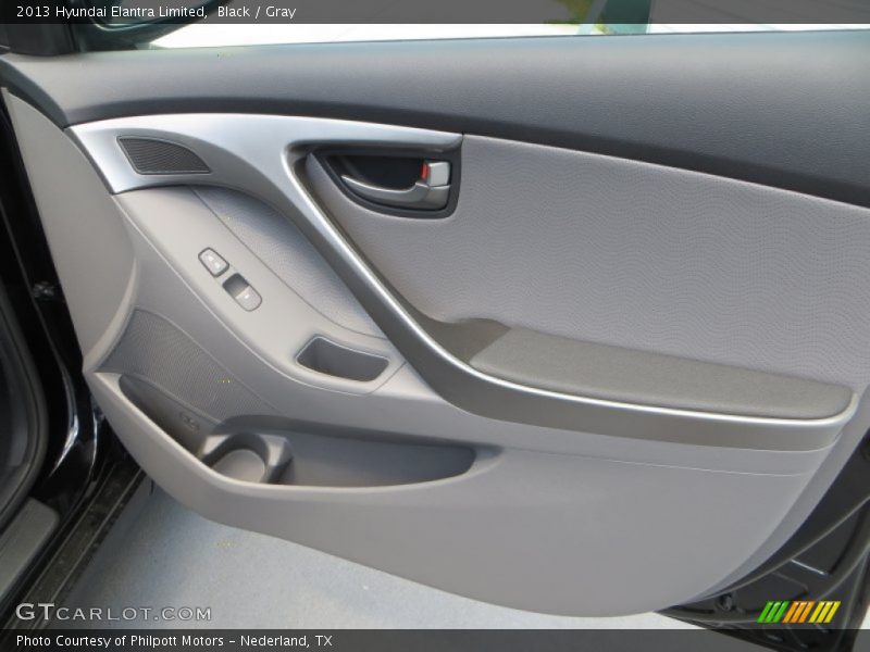 Black / Gray 2013 Hyundai Elantra Limited