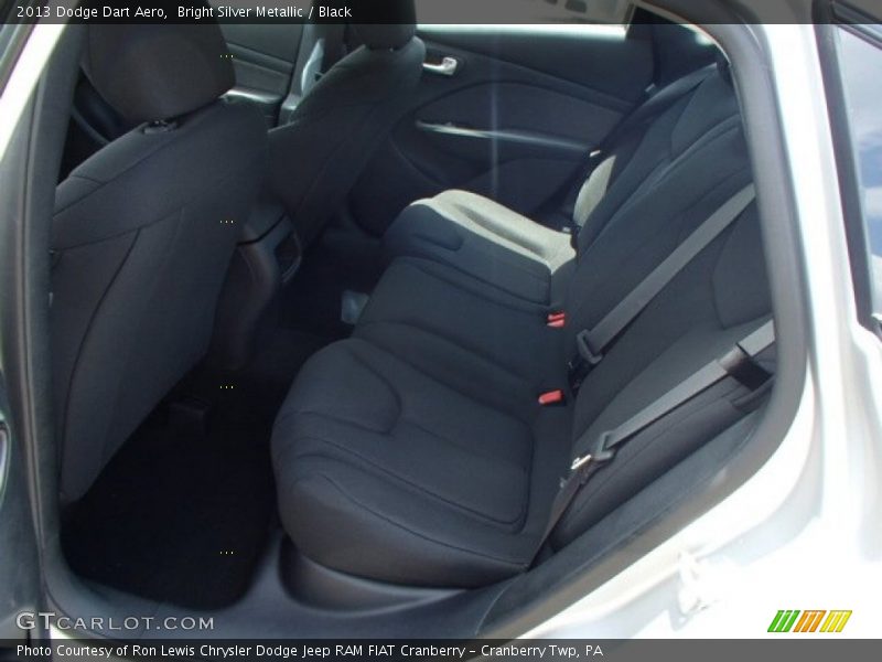 Bright Silver Metallic / Black 2013 Dodge Dart Aero