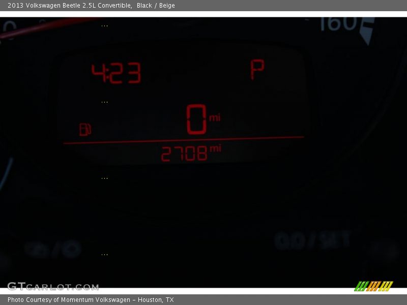 Black / Beige 2013 Volkswagen Beetle 2.5L Convertible