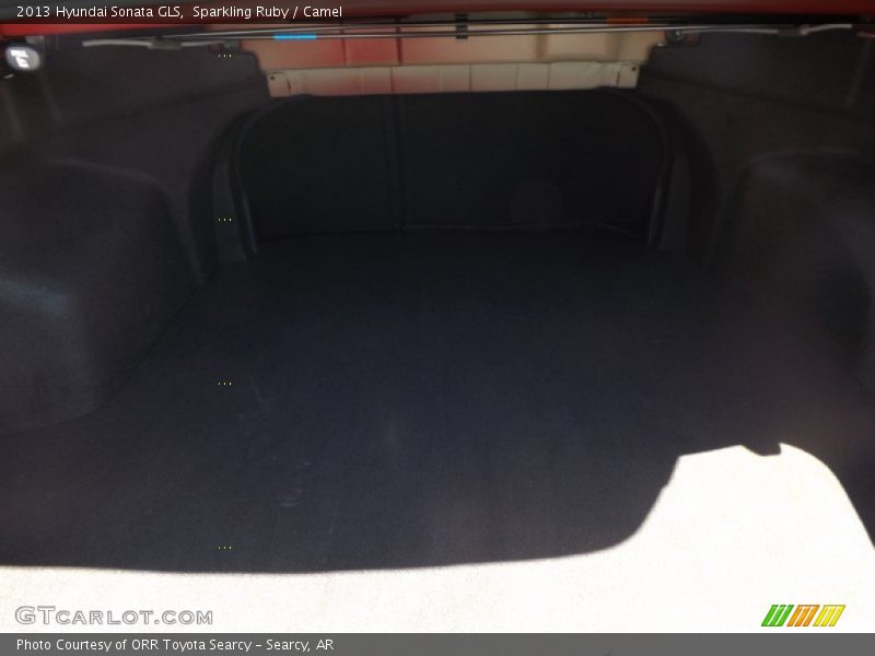 Sparkling Ruby / Camel 2013 Hyundai Sonata GLS