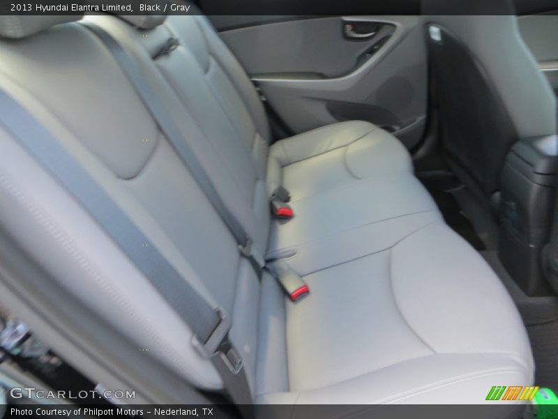 Black / Gray 2013 Hyundai Elantra Limited