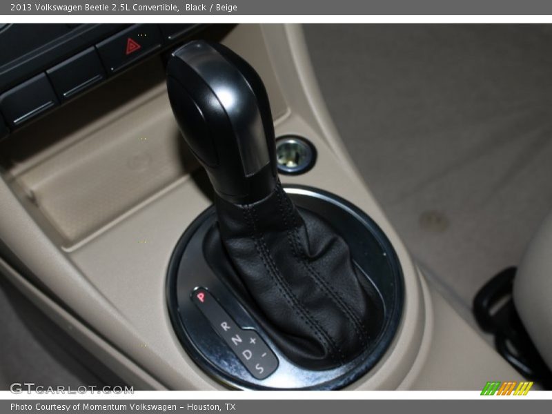 Black / Beige 2013 Volkswagen Beetle 2.5L Convertible