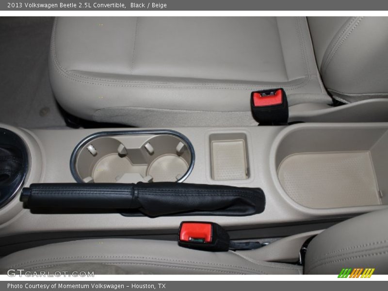 Black / Beige 2013 Volkswagen Beetle 2.5L Convertible