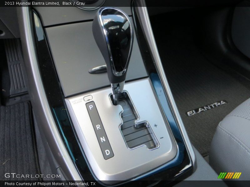 Black / Gray 2013 Hyundai Elantra Limited