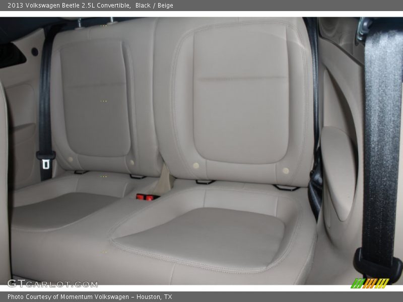 Black / Beige 2013 Volkswagen Beetle 2.5L Convertible