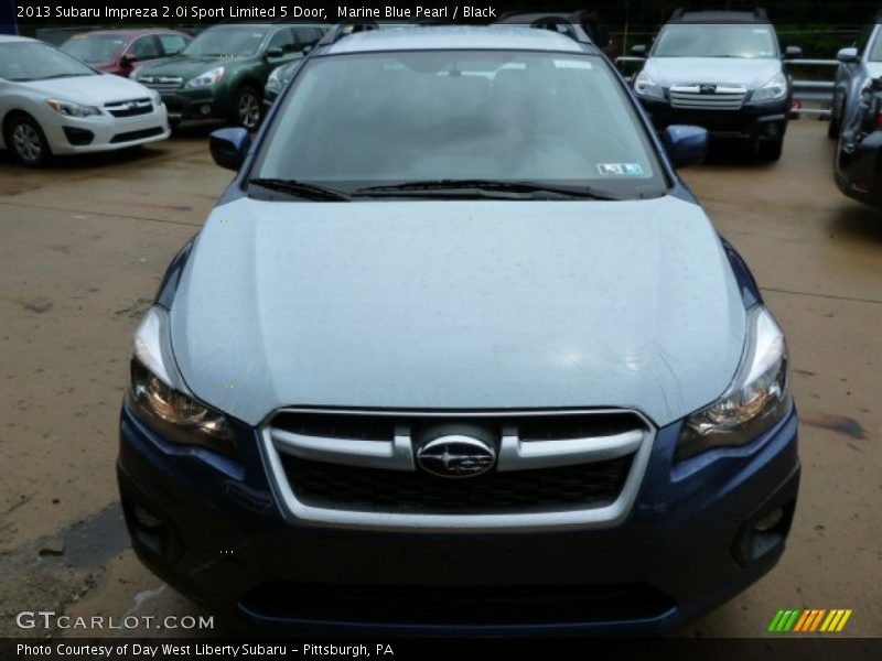 Marine Blue Pearl / Black 2013 Subaru Impreza 2.0i Sport Limited 5 Door