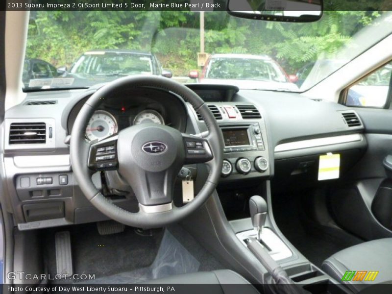 Marine Blue Pearl / Black 2013 Subaru Impreza 2.0i Sport Limited 5 Door