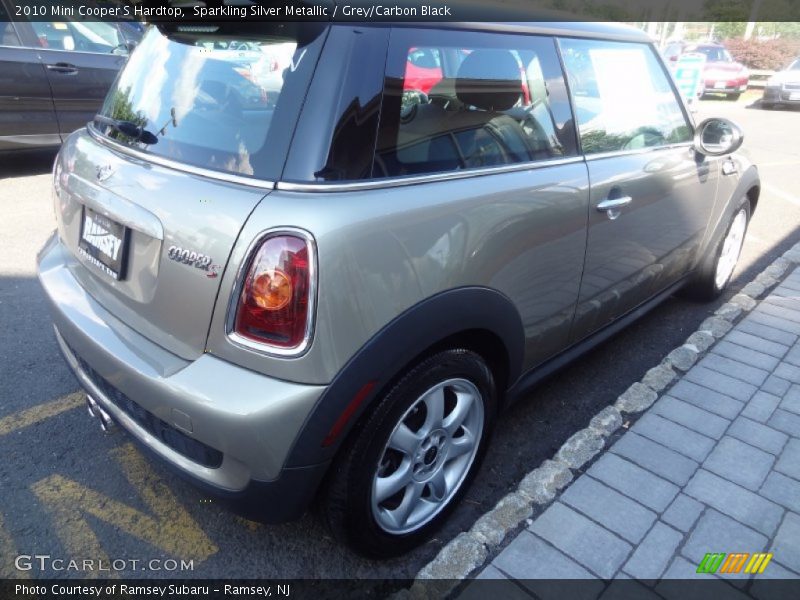 Sparkling Silver Metallic / Grey/Carbon Black 2010 Mini Cooper S Hardtop